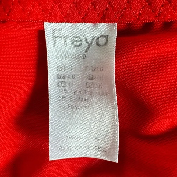 Freya Red Balconette Bra 38DD - Picture 6 of 10